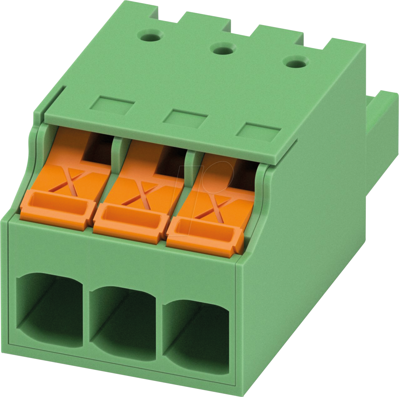 XPC 3-ST 5,08 - Leiterplattenstecker, 3-polig, RM: 5,08 mm, Push-X