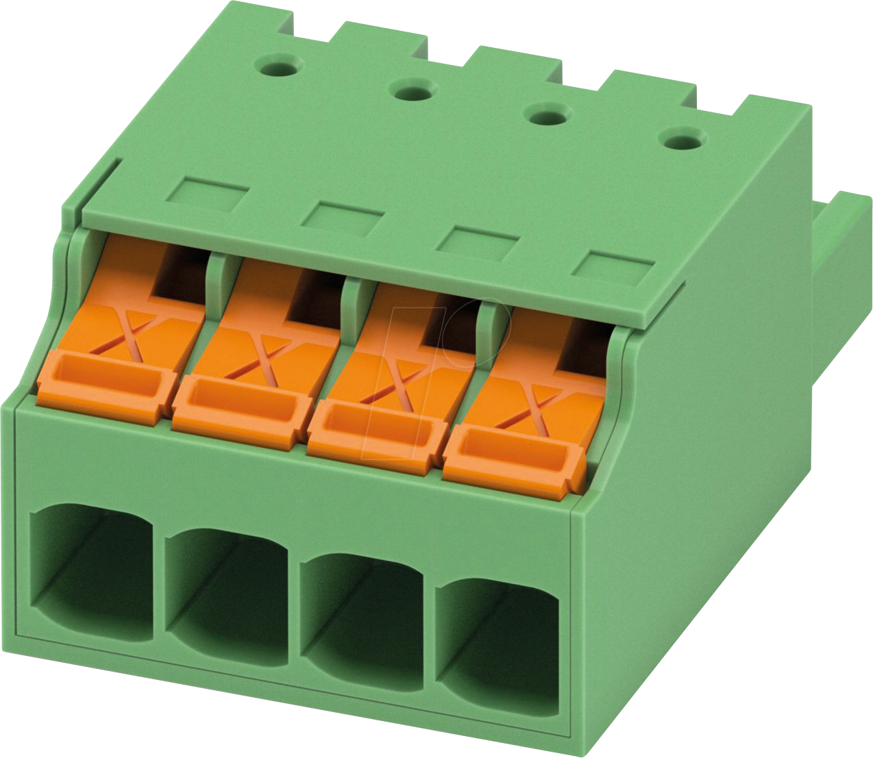 XPC 4-ST 5,08 - Leiterplattenstecker, 4-polig, RM: 5,08 mm, Push-X