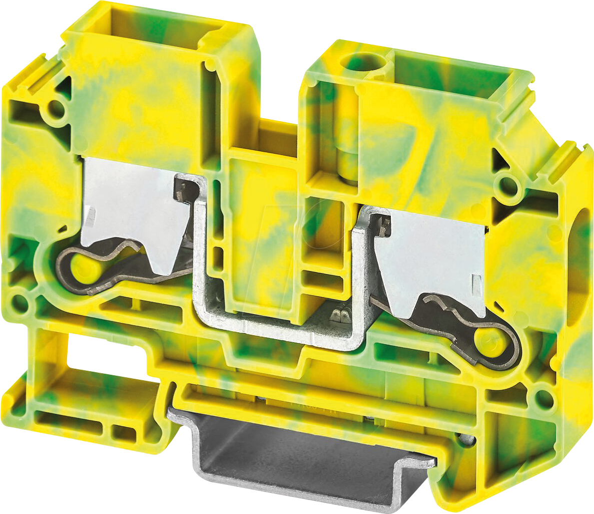 XTV 10 PE - Schutzleiterklemme XTV Push-X, 10 mm² - grün-gelb