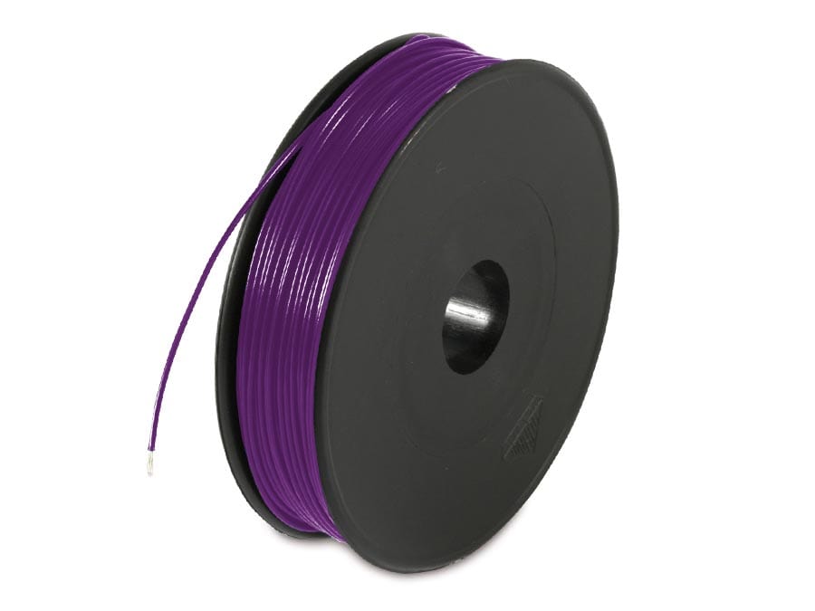 RAUTRONIC Schaltdraht YV, 0,8 mm, 25 m, violett