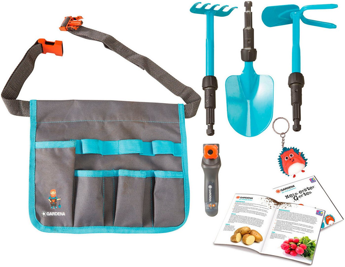 GARDENA FOR LITTLE GARDENERS Gürteltasche, 7-teilig, für Kinder Bild 5
