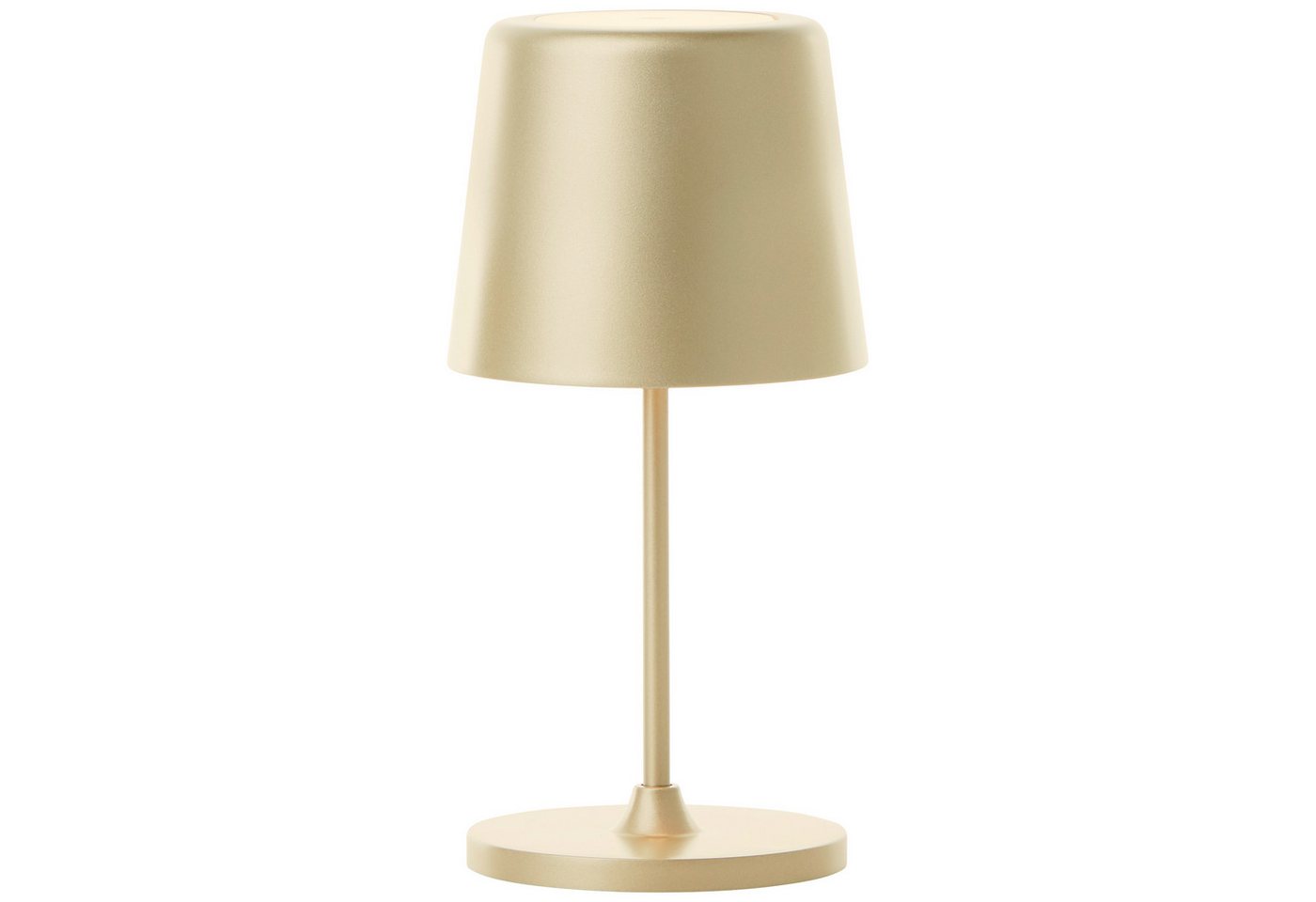 BRILLIANT LED-Akku-Tischleuchte Kaami, 2 W, 310 lm, 3000 K, gold, 2er Set Bild 5