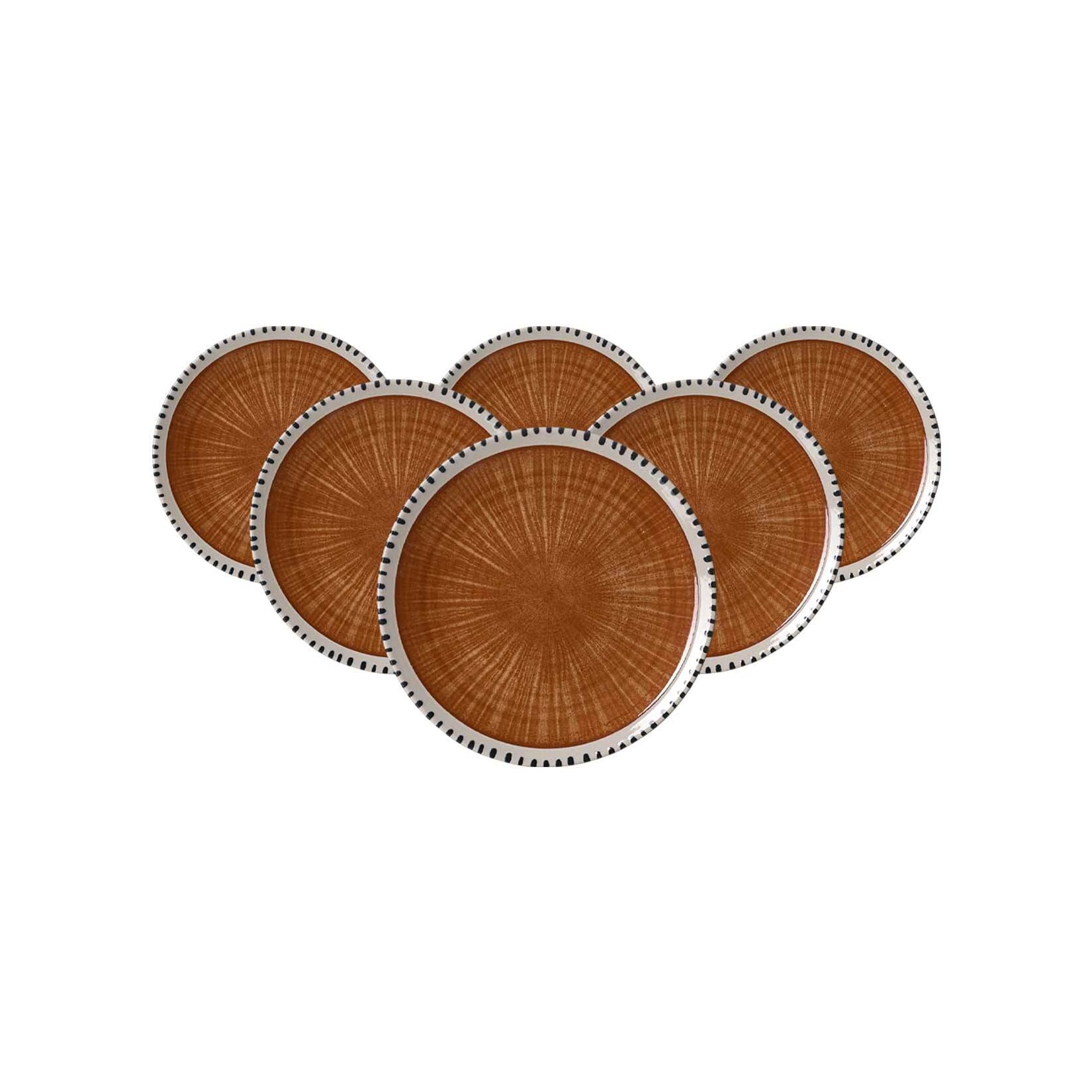 Ritzenhoff & Breker Dessertteller Natura ø 20,5 cm 6er Set