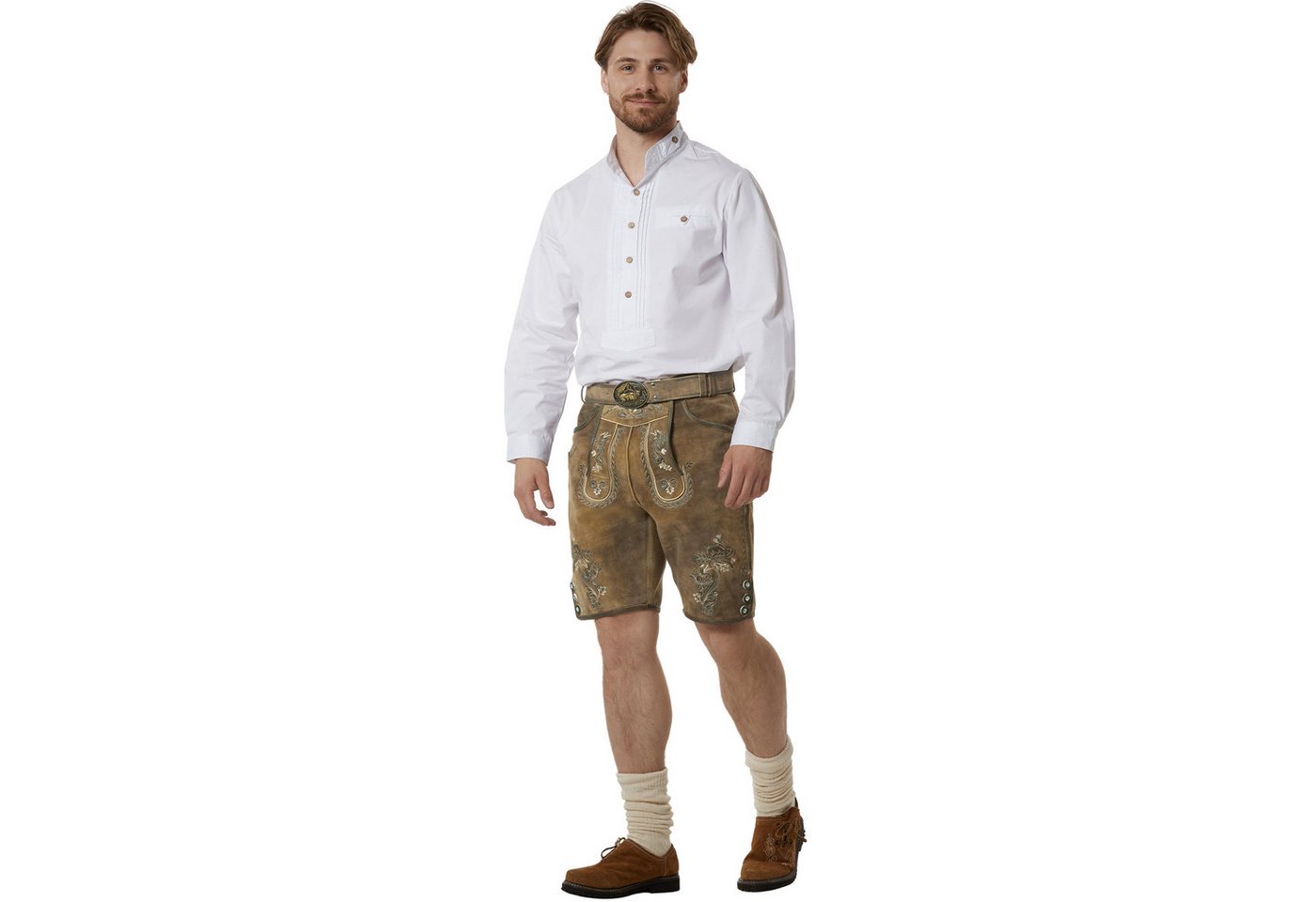 tectake® Lederhose Moritz Bild 2