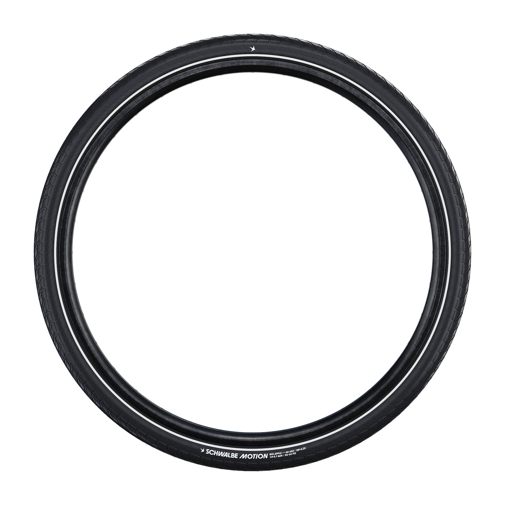 Touring- Fahrradreifen Motion Big Apple HS 632 2er-Set, 26x2.35" 60-559