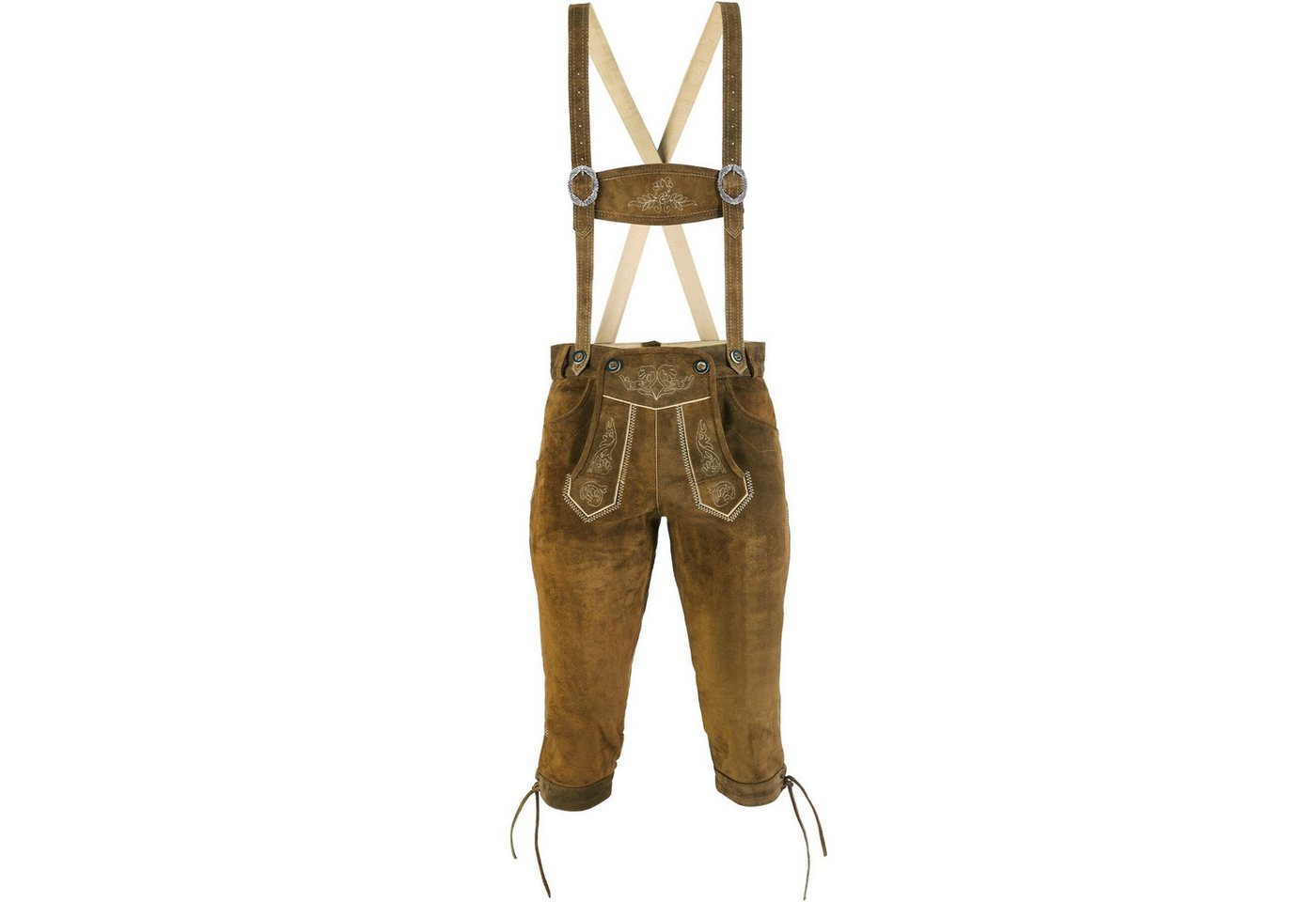 tectake® Lange Lederhose Jakob Bild 3
