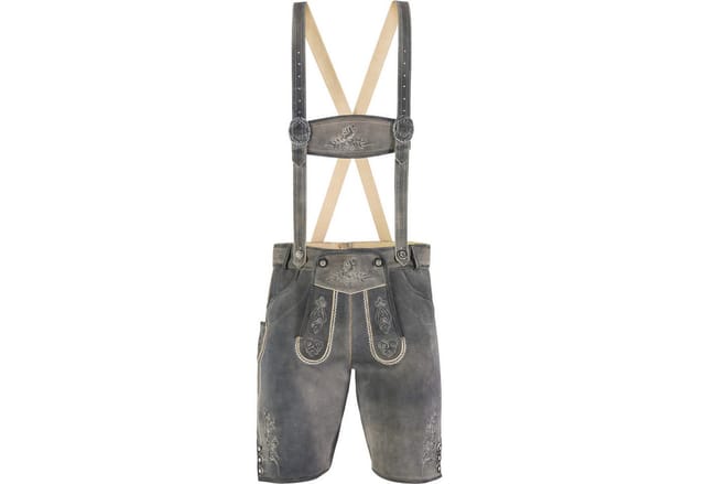 tectake® Lederhose Joshua