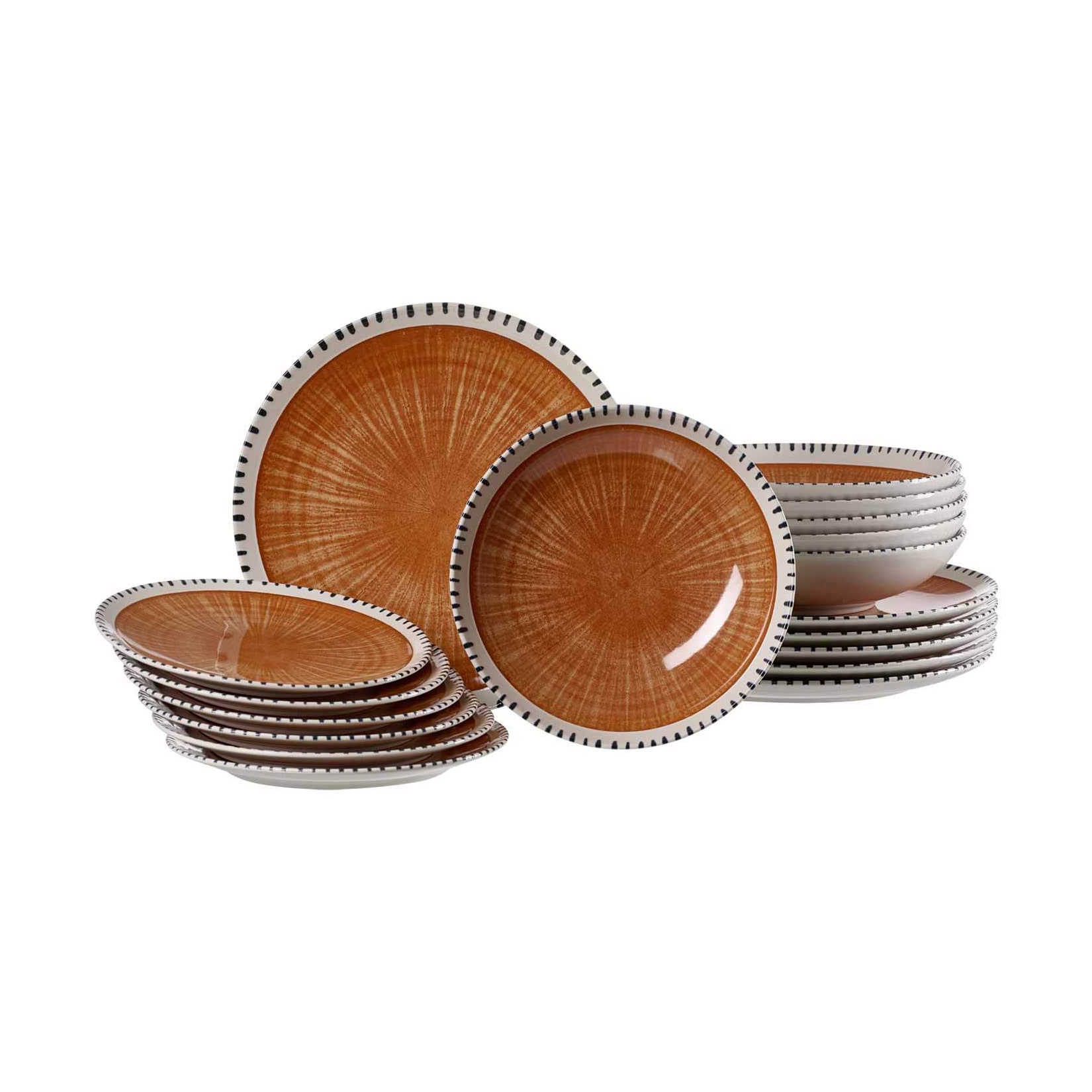 Ritzenhoff & Breker Tellerset Natura 18er Set