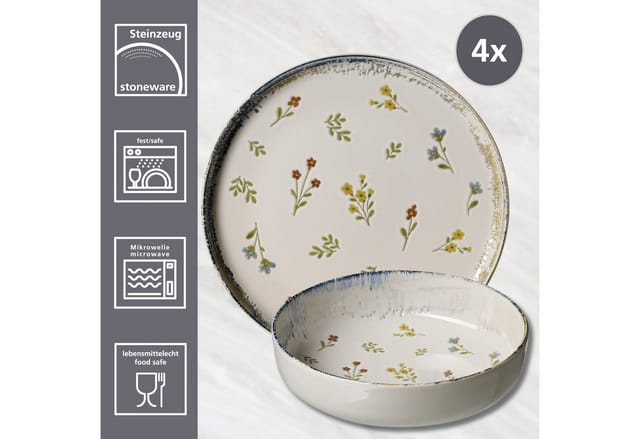 Ritzenhoff & Breker Tafelservice Viola 8er Set