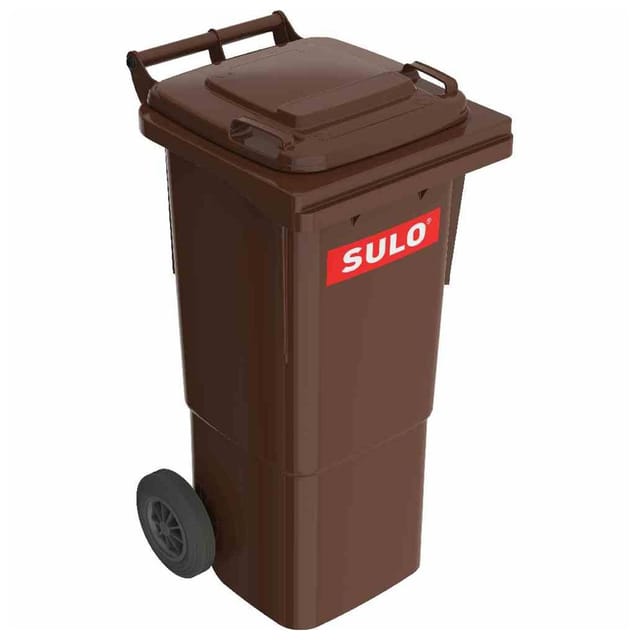Sulo Kunststoff-Müllgroßbehälter braun 60 l Kunststoff