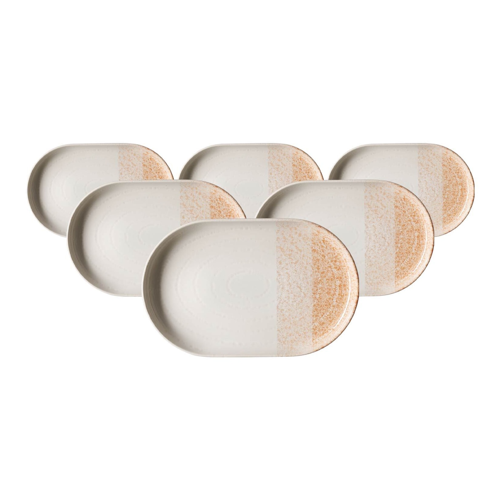 Ritzenhoff & Breker Servierplatten Trio 20 x 13 cm 6er Set