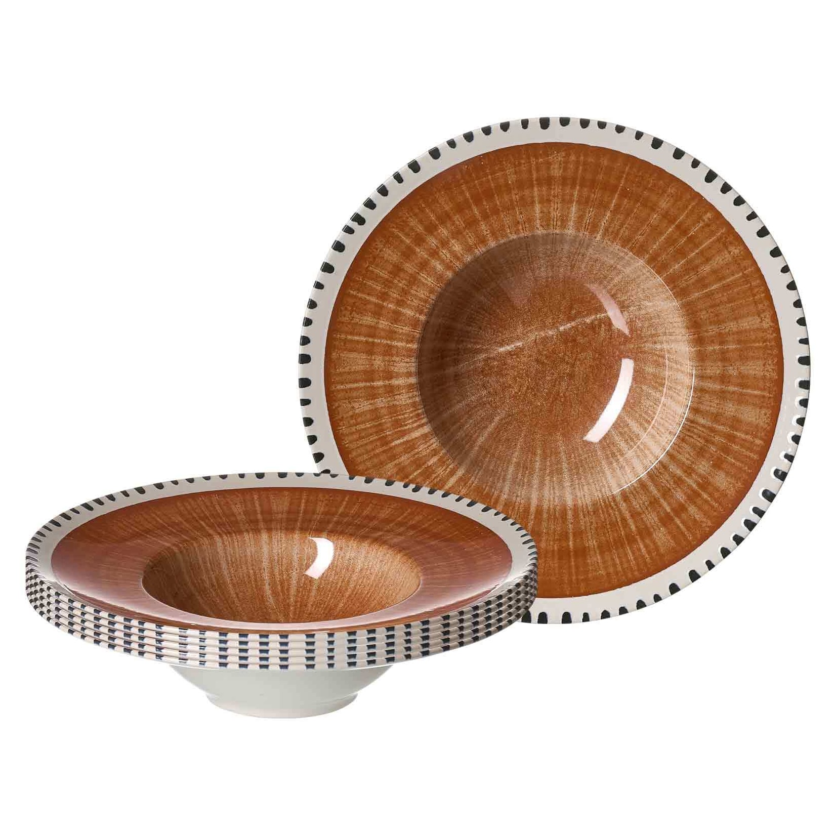 Ritzenhoff & Breker Gourmetteller Natura ø 28 cm 6er Set