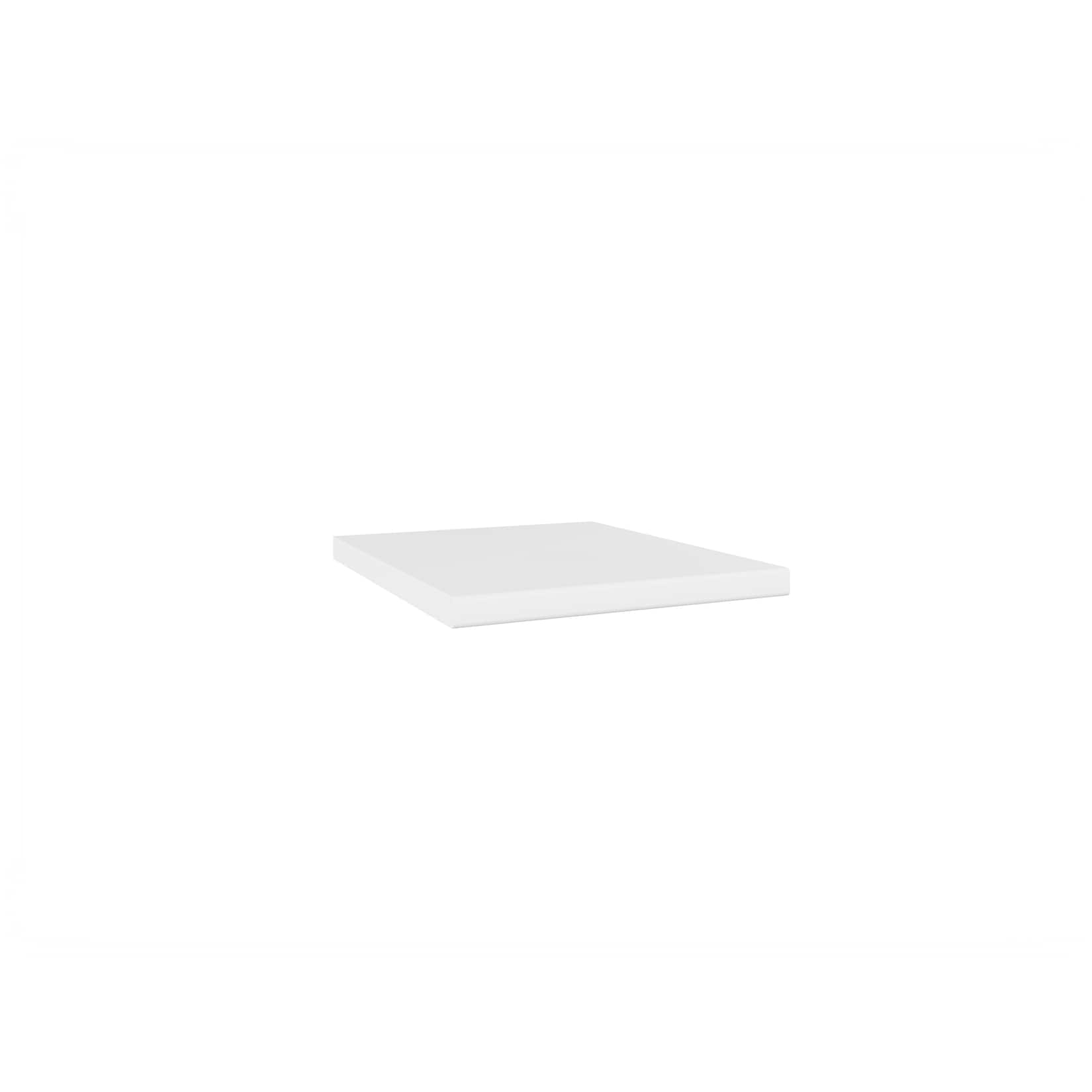 Küchen Arbeitsplatte 50 cm breit, 38 mm Stark, Weiss matt Küche Aria