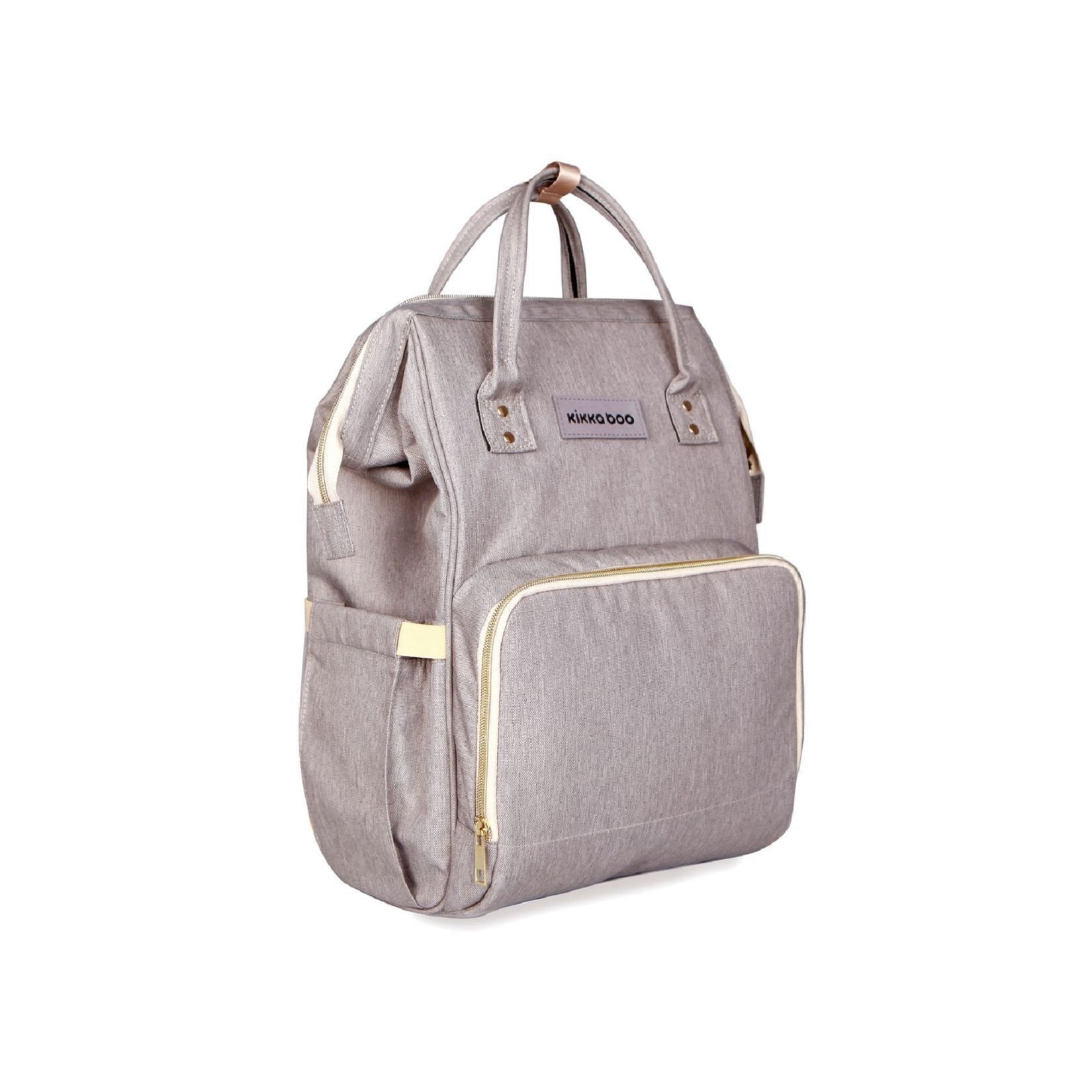 Kikkaboo Wickeltasche Siena, Rucksack, Wickelunterlage, Grifflänge einstellbar beige