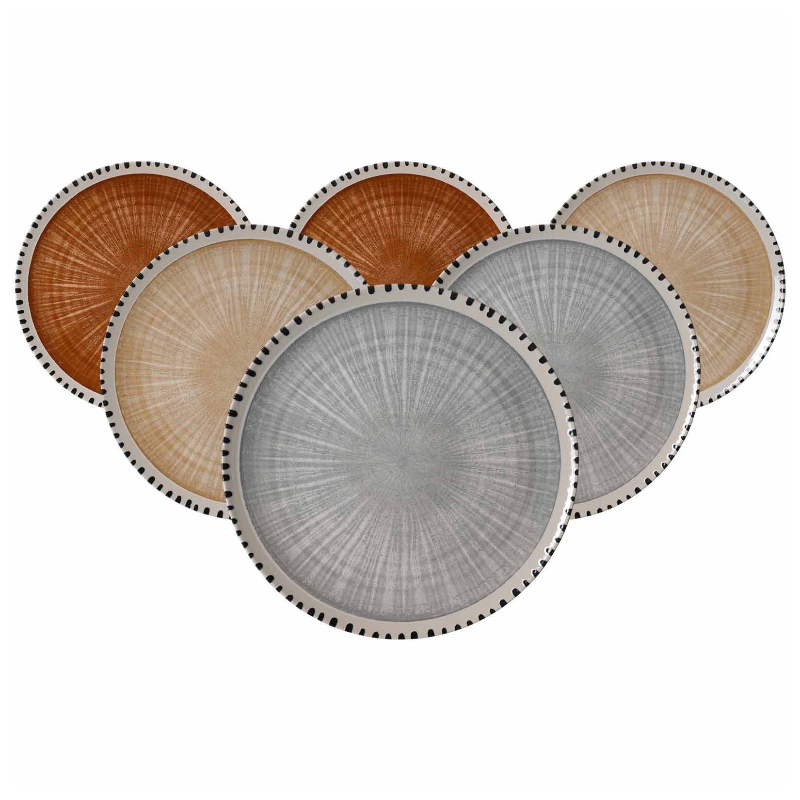 Ritzenhoff & Breker Platzteller Natura ø 32 cm 6er Set