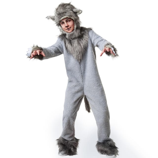 tectake® Kinderkostüm Wölfchen Wildfang