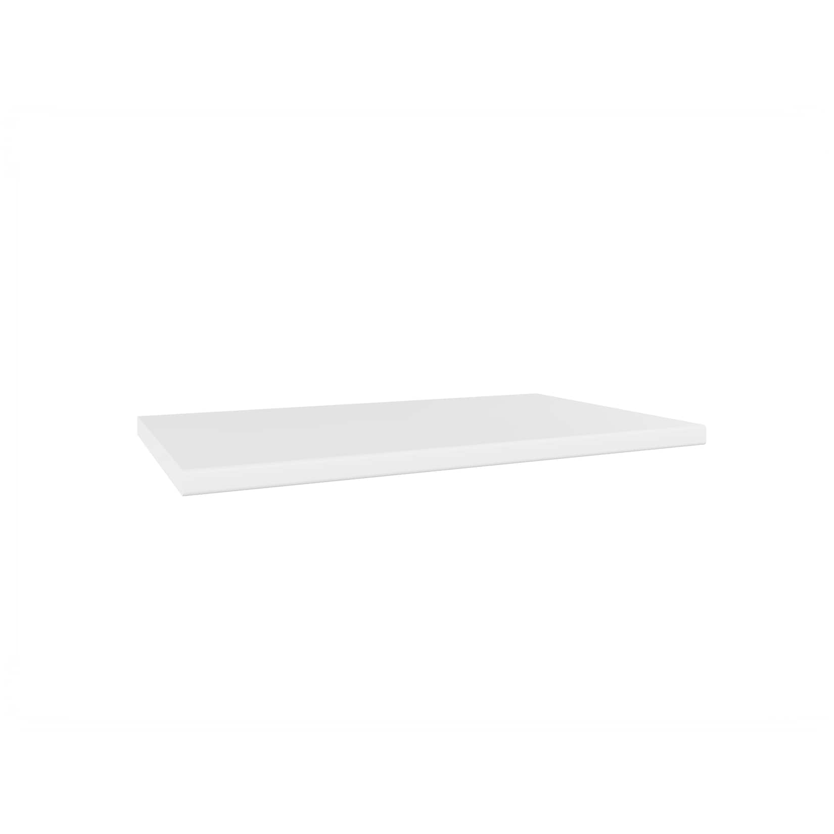 Küchen Arbeitsplatte 100 cm breit, 38 mm Stark, Weiss matt Küche Aria