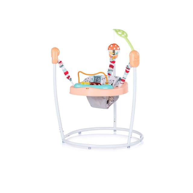 Chipolino Hopser Jumpy Joy Musik Licht Tiere Hängespielzeug Motorikspielzeug rosa