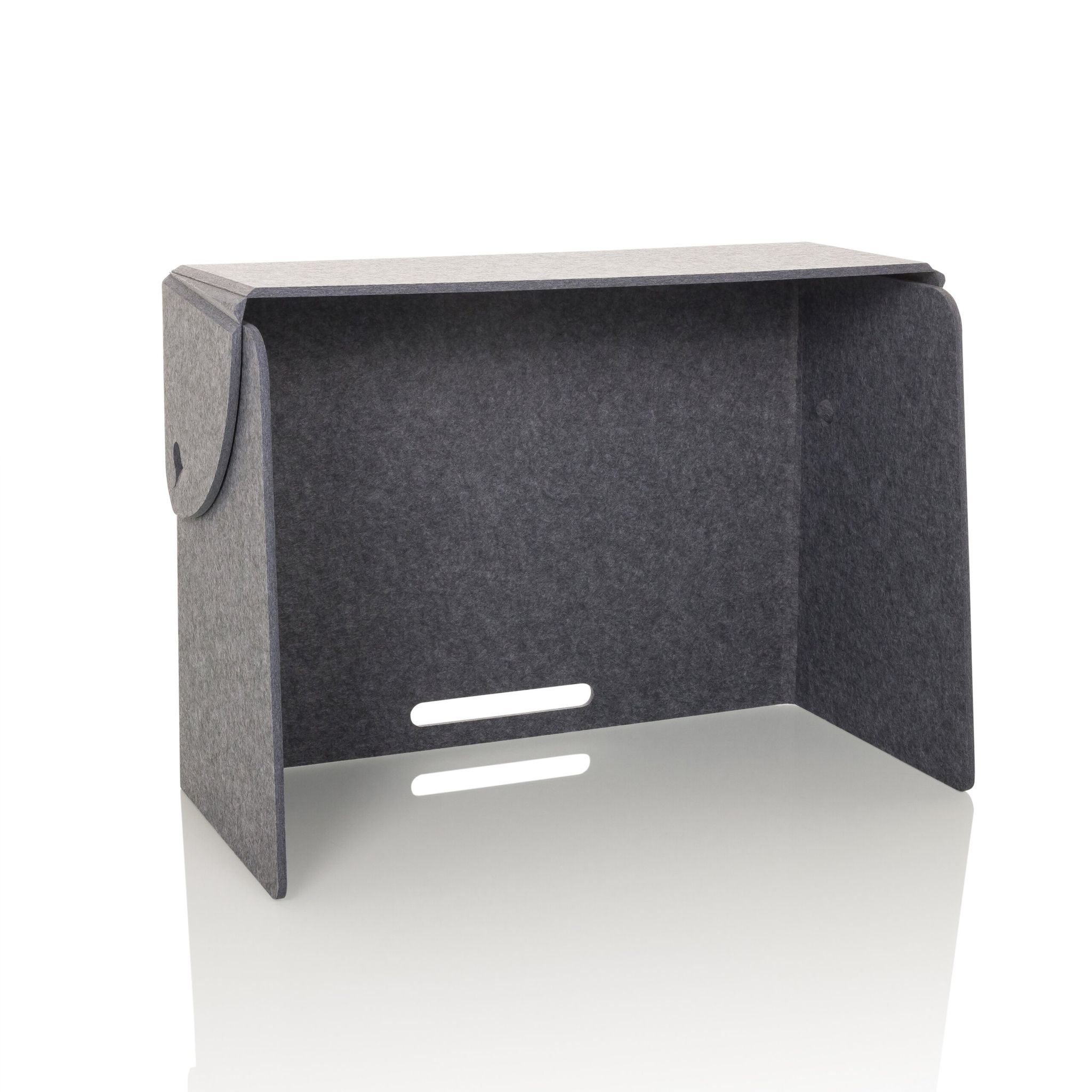 hjh OFFICE Tischtrennwand FLEXMIUT FOLD Stoff