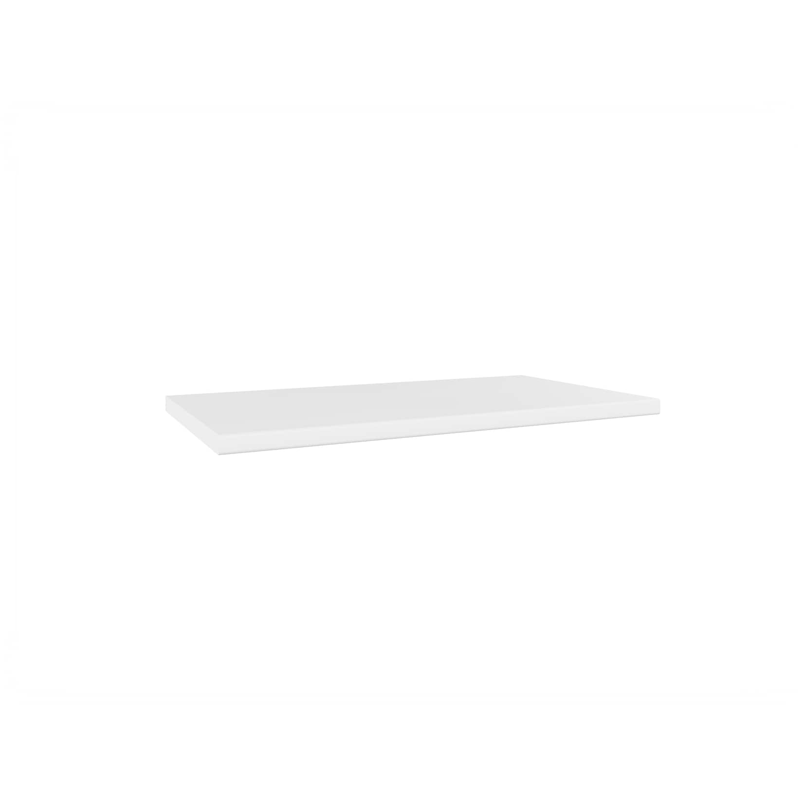 Küchen Arbeitsplatte 110 cm breit, 38 mm Stark, Weiss matt Küche Aria
