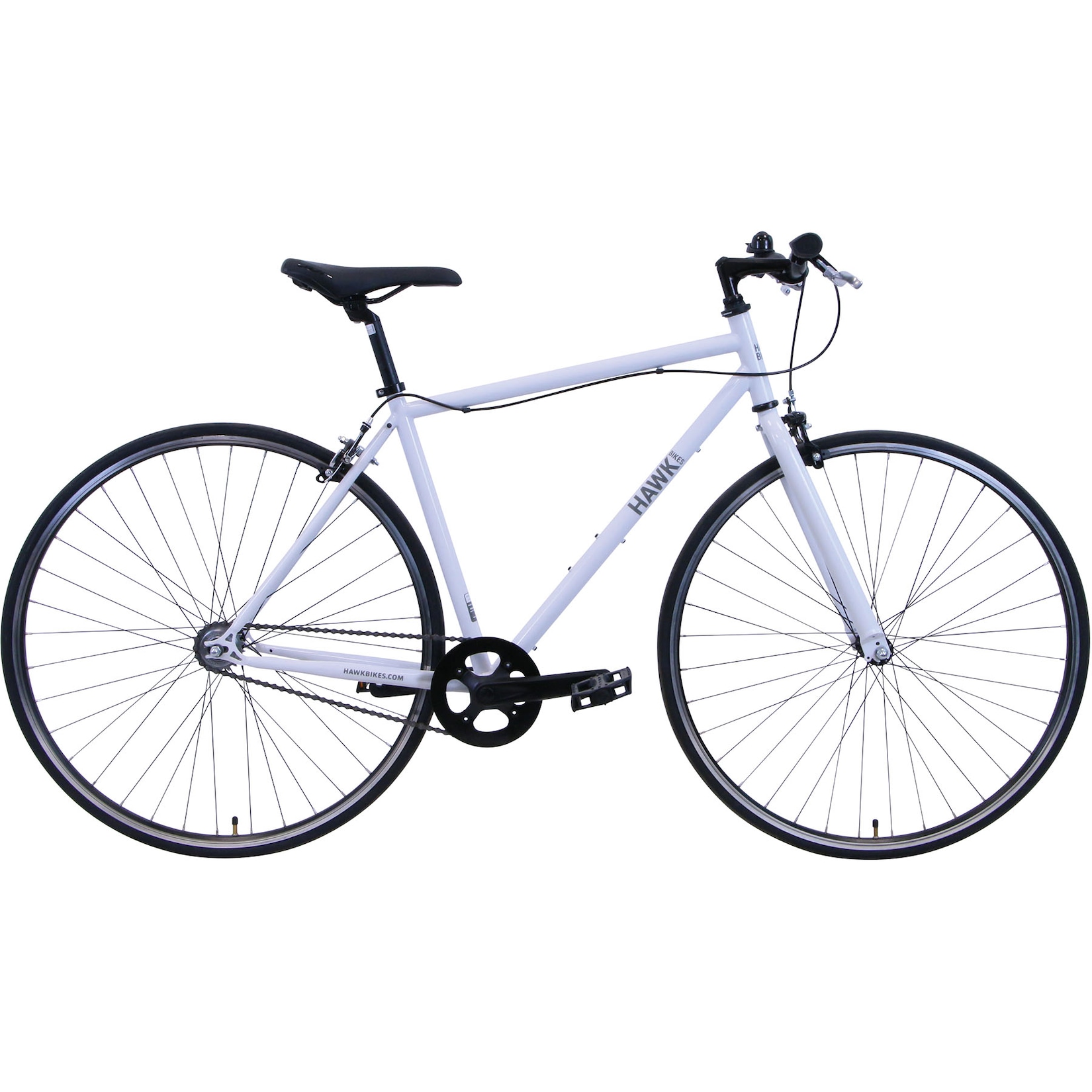 Hawk Vintage Singlespeed Renn-Fitness Herren 28 Zoll 48 cm Diamant - Blau