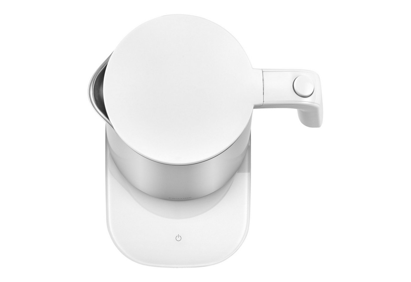 ZWILLING 1027166 Enfinigy Wasserkocher (1 Liter, 1.850 Watt, Kunststoff/Edelstahl, Silber, 6 Temperatureinstellungen, Warmhalten, 360°-Basisstation, Sensor-Touch-Display, Doppelwandgehäuse, 70-Grad-Öffnung) Bild 4