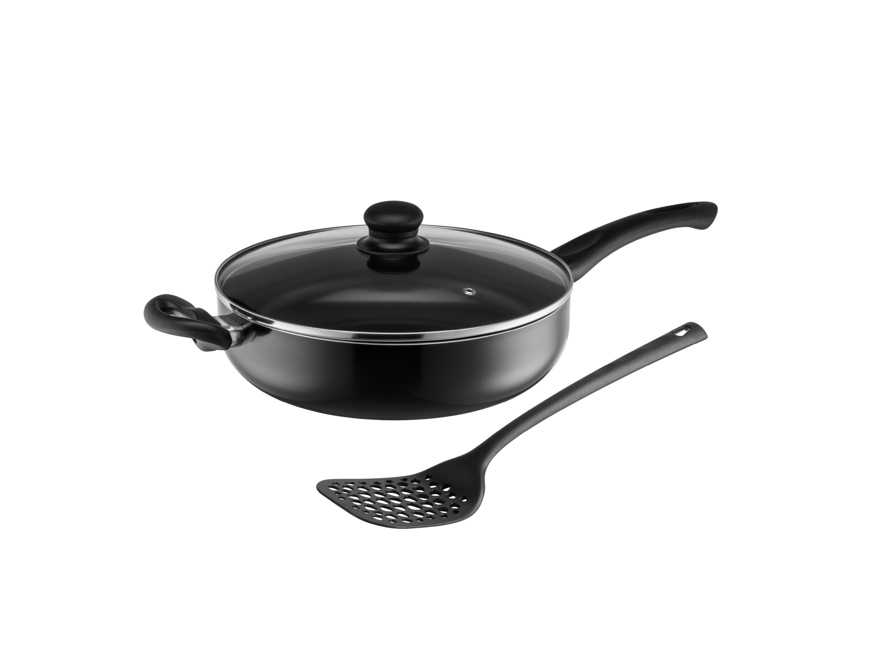 Mäser Hochraumpfannen Set, 3-tlg., Aluminium Ezaki Schwarz