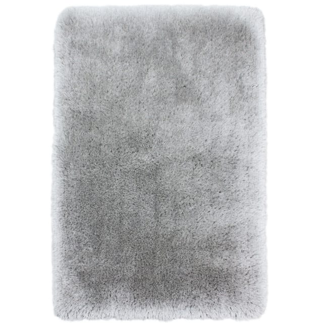 Teppich uni Silber 120 x 170 cm - ORWELL Kadima Design