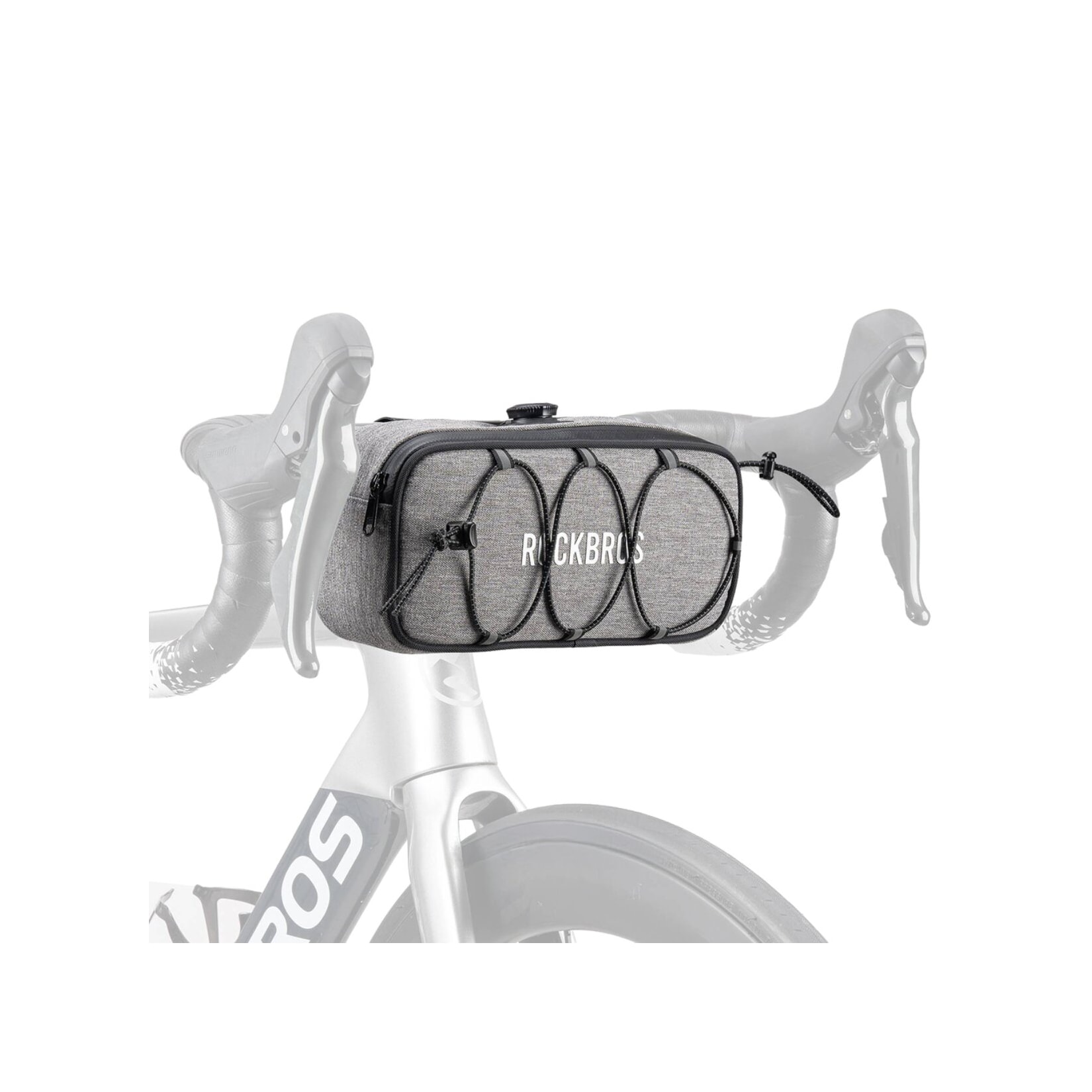 Rockbros TL001 ROAD TO SKY Lenkertasche 1,9L wasserdicht Grau
