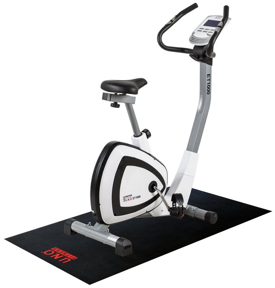 Motive Fitness by U.N.O. Ergometer ET 1000 inkl. Schutzmatte