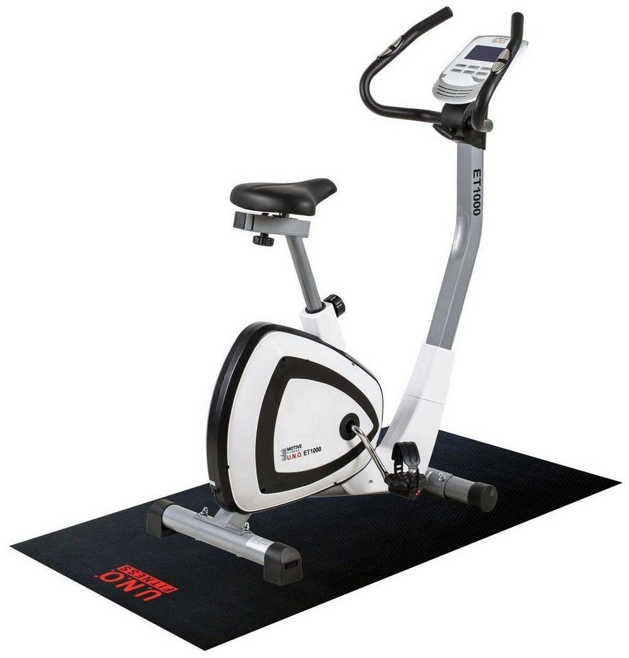 Motive Fitness by U.N.O. Ergometer ET 1000 inkl. Schutzmatte Bild 3