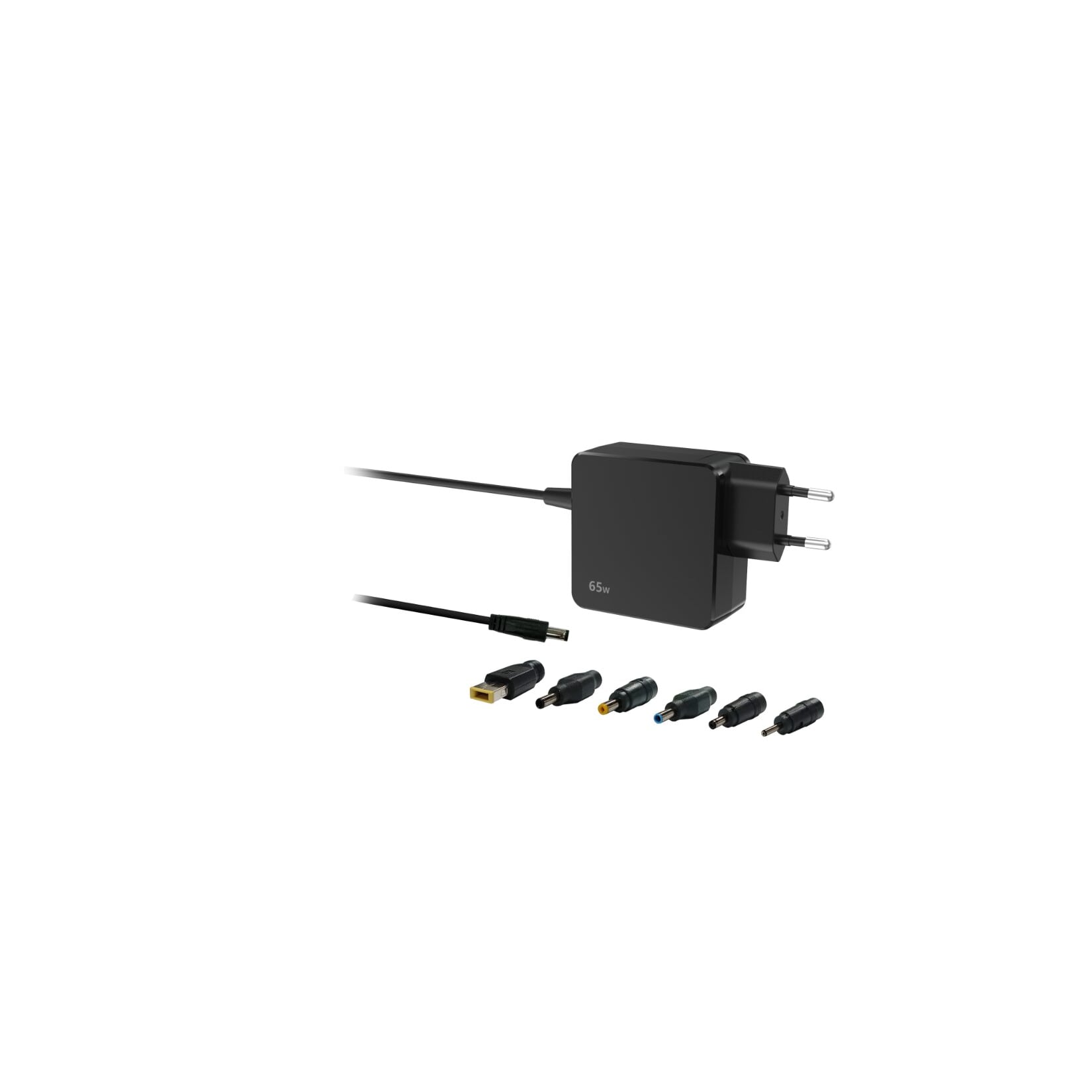 Sitecom 65W Universal Laptop Ladegerät mit 6 Adapterspitzen