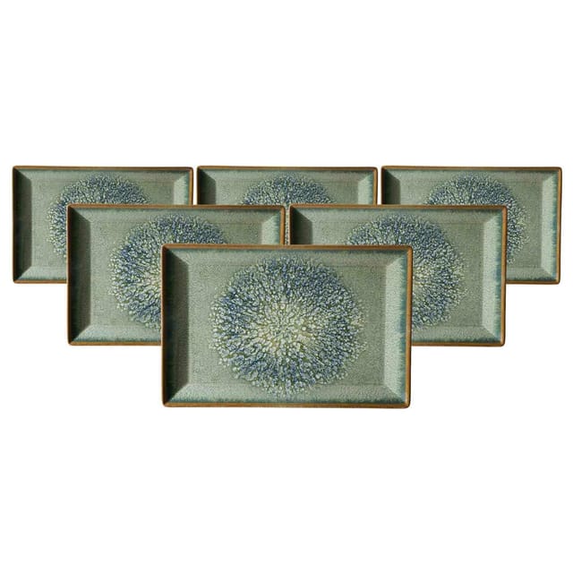 Ritzenhoff & Breker Servierplatten Verde 34 x 23 cm 6er Set