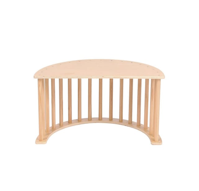 HOME DELUXE Kinderwippe inkl. Auflage NALAN – Natur