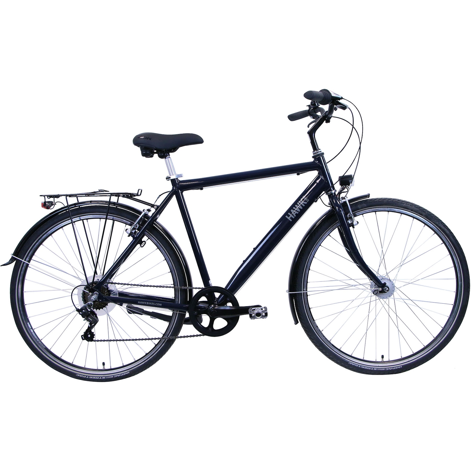 Hawk Citytrek Easy Gent Cityrad Herren 28 Zoll 55 cm Diamant - Anthrazit
