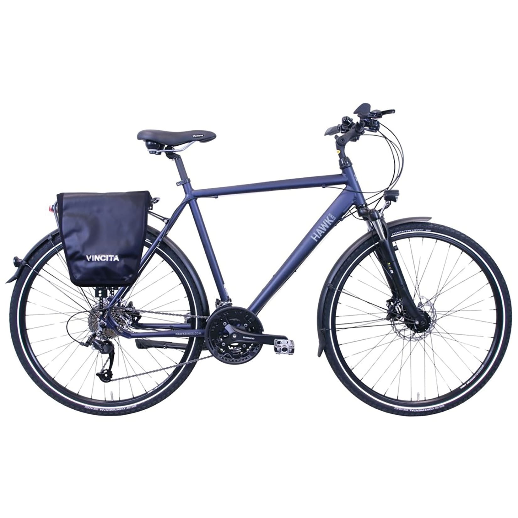 Hawk Trekking Gent Deluxe Plus Trekkingrad Herren 28 Zoll 57 cm Diamant - Anthrazit