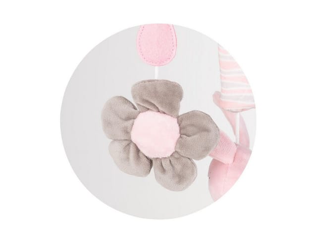Chipolino Musik Mobile sleeping Rabbit Lautstärkeregelung Melodien Regenbogen rosa