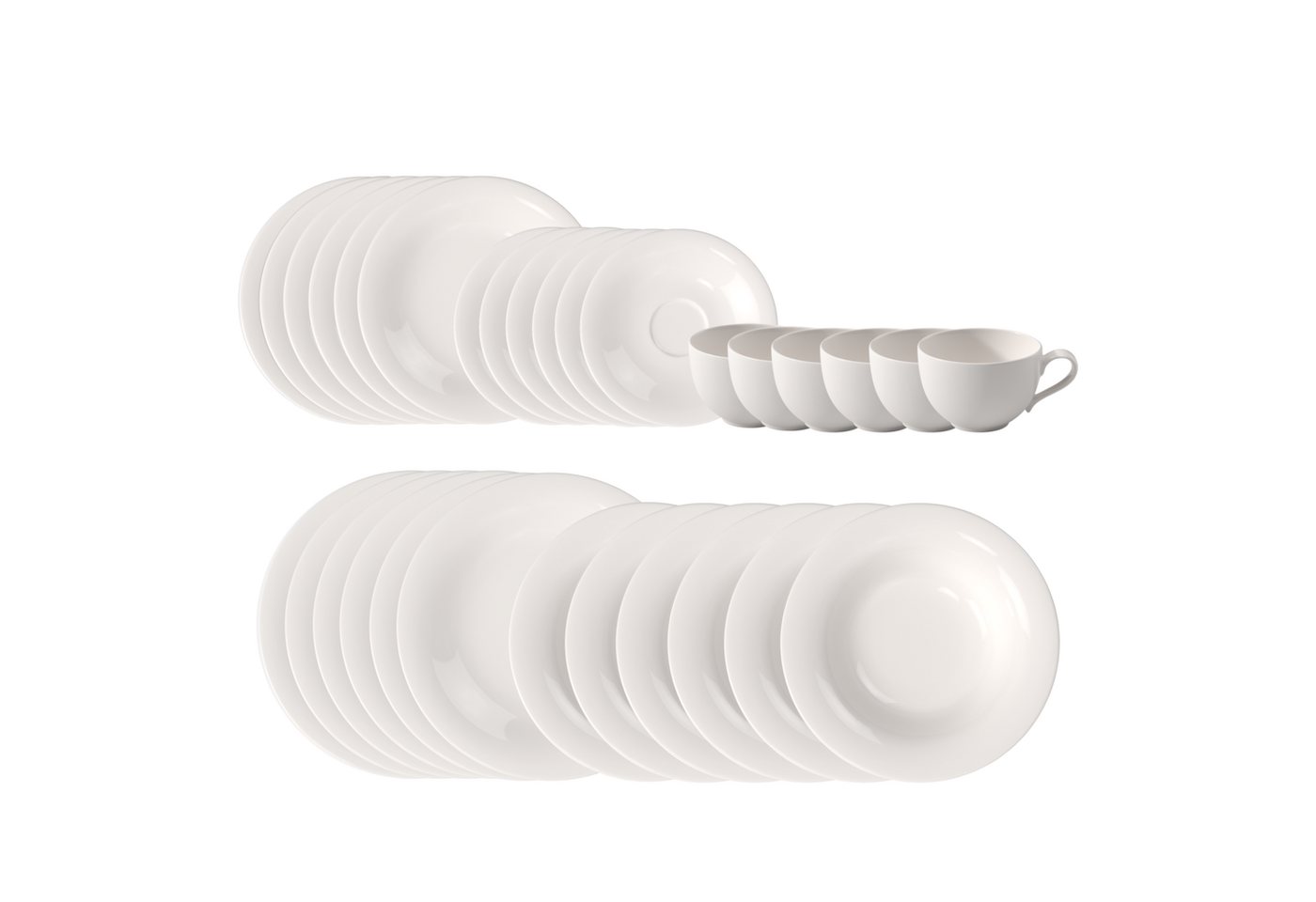 like. by Villeroy & Boch Teller-Set Essential 30er Set Bild 2