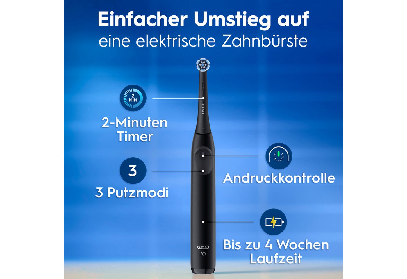 Oral-B iO Series 2 Night Black/Calm Pink JAS26