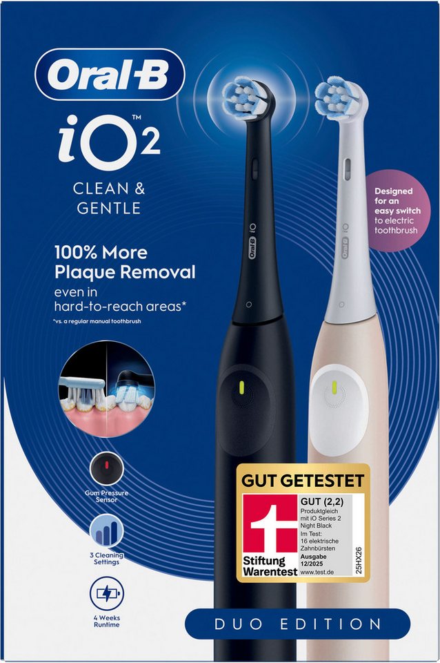 Oral-B iO Series 2 Night Black/Calm Pink JAS26 Bild 5