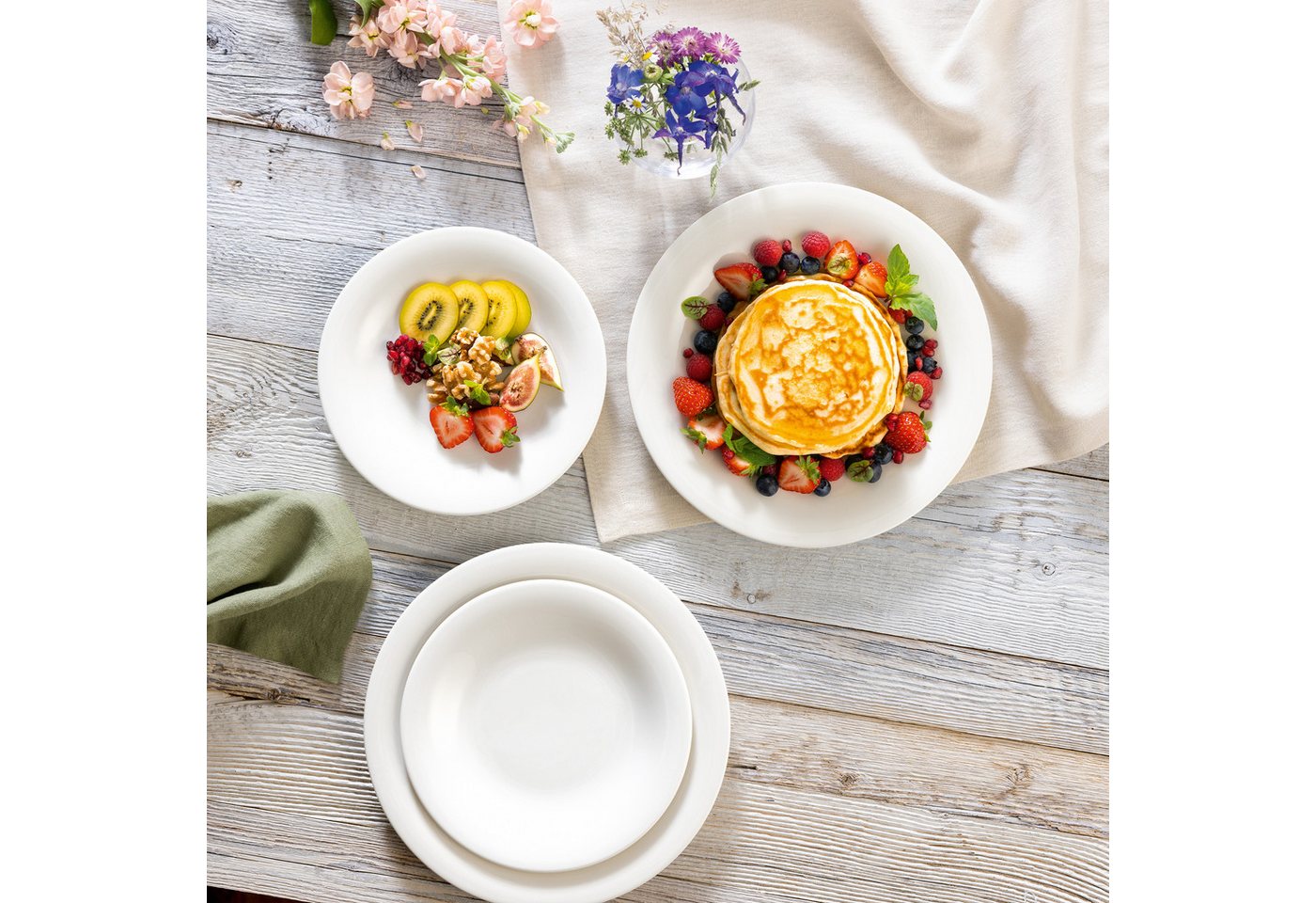 like. by Villeroy & Boch Teller-Set Essential 12er Set Bild 2