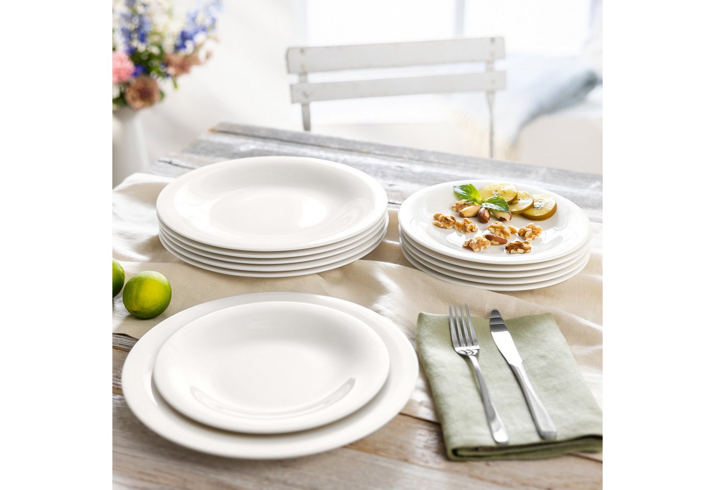 like. by Villeroy & Boch Teller-Set Essential 12er Set Bild 4
