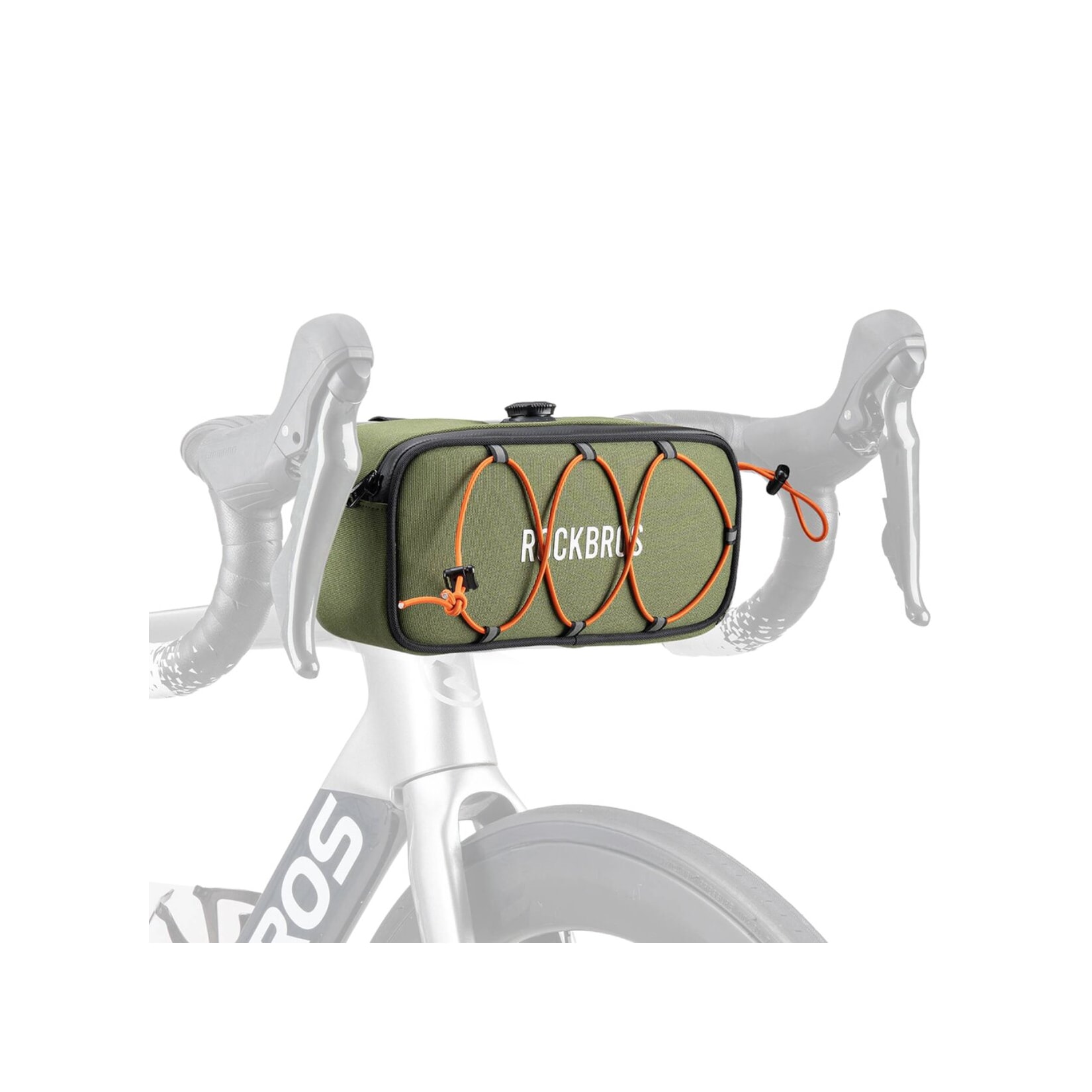 Rockbros TL001 ROAD TO SKY Lenkertasche 1,9L wasserdicht Grün