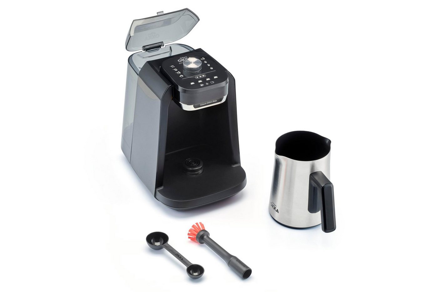 Arzum OK0038-0500 Rich Pro Plus Kaffeemaschine Chrome