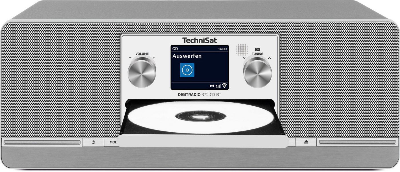 TechniSat DIGITRADIO 372 CD BT - 10 W DAB+ Digitalradio, UKW, CD, Bluetooth, Fernbedienung silber Bild 3