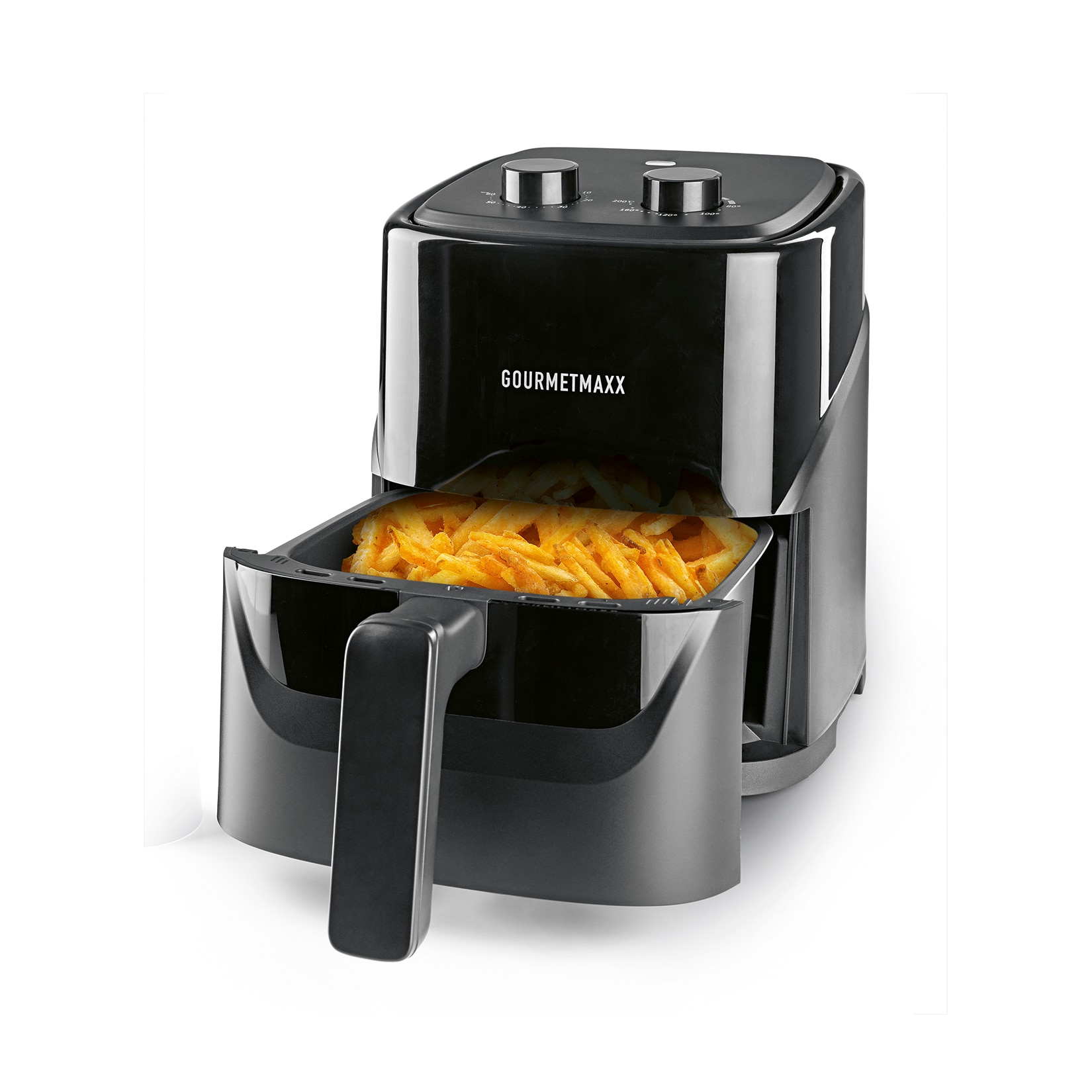 GOURMETmaxx Heißluft-Fritteuse 1300W schwarz