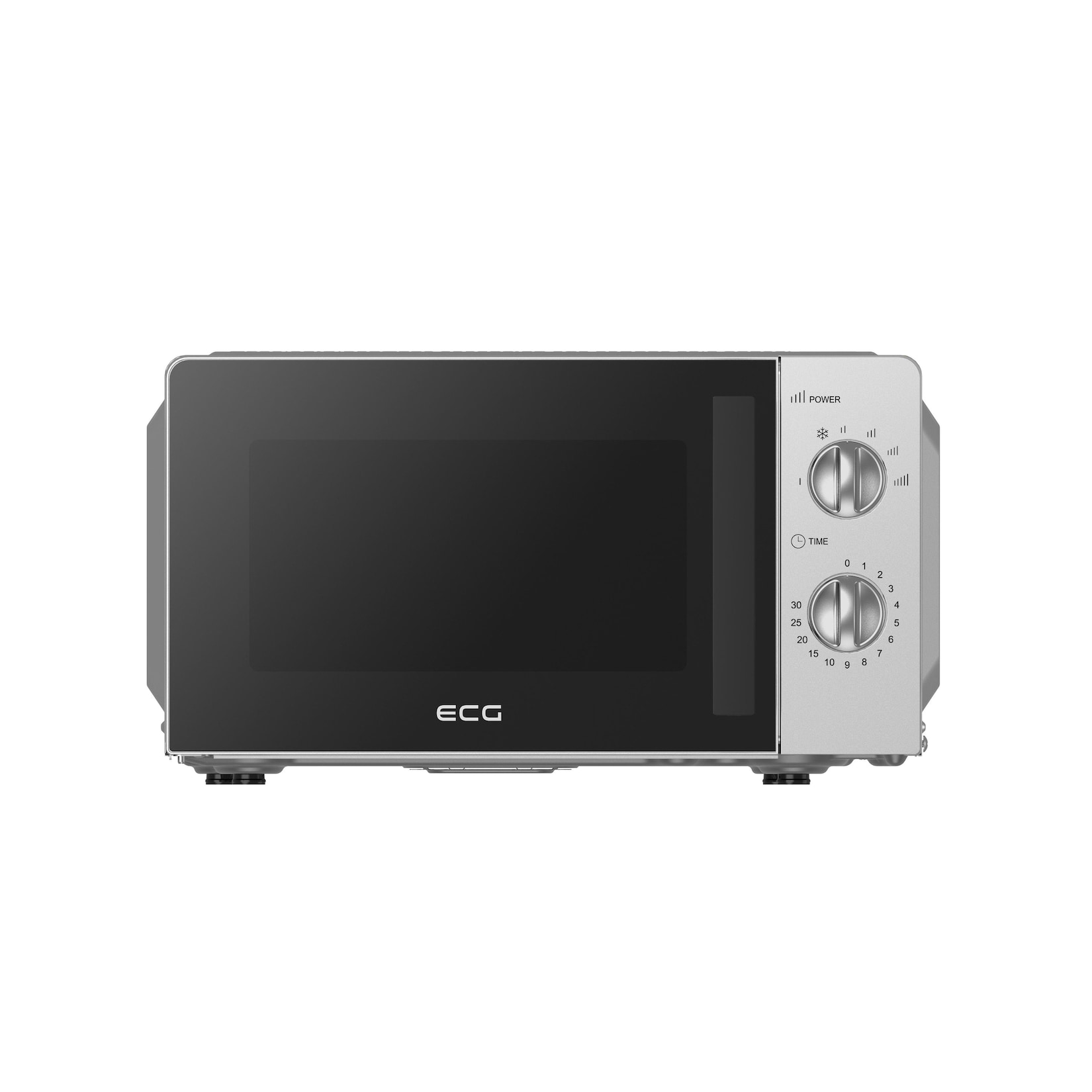 ECG MTM 2076 IS Inverter Silber Mikrowelle