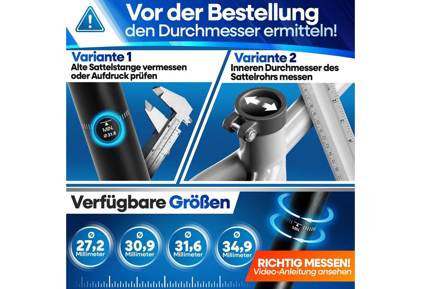 NEXTCOVER Gefederte Sattelstütze Parallelogramm 27,2 mm Comfort-Spring Aluminium