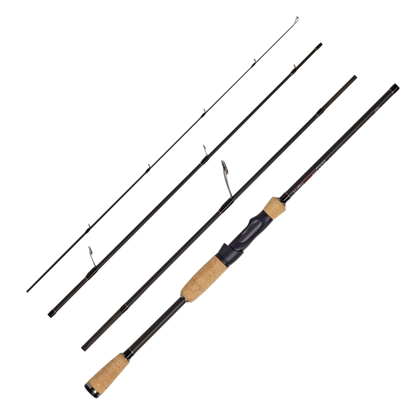 WFT Penzill Nano UL 2,03m 1-7g 4 Teile Ultra Light Spinnrute Reiserute