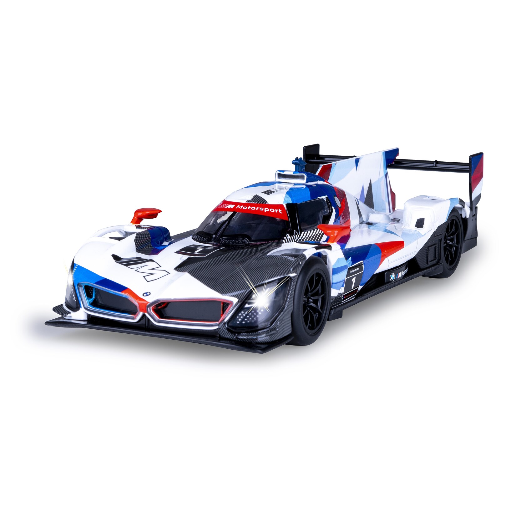 JAMARA BMW M Hybrid V8 Diecast 1:24 blau inkl. Knopfzellen